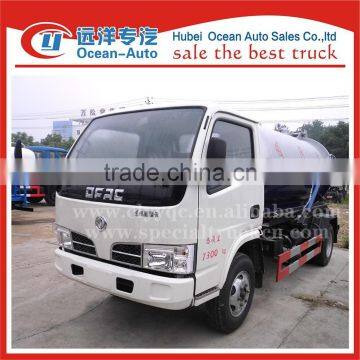 4000L Dongfengduolika Light Duty Sanitary Sewage Tanker Truck photo-4