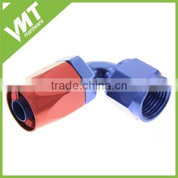 Universal Fuel Adaptor Fitting 90 Degree AN8 Aluminum Hose End photo-3