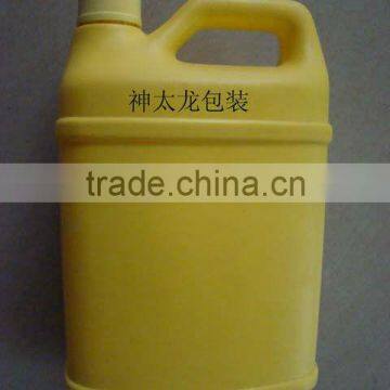 HDPE plastic dish washing bottle with lotion pump or bottle cap