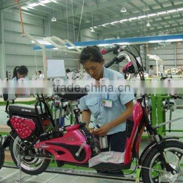 Electric bike assembly line