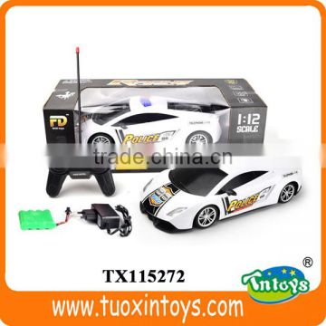 1 12 scale miniatures toy remote control police car without battery