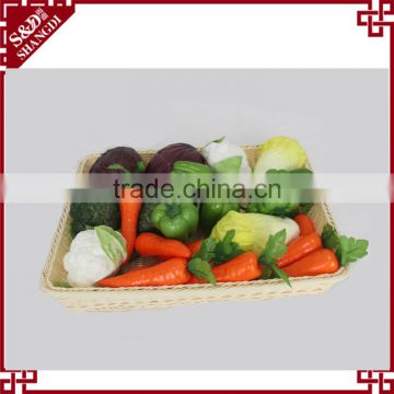 Top quality rattan widely use bread fruit vegetable food basket fruit rack