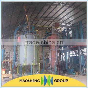 Eco-friendly maize oil refinery production line