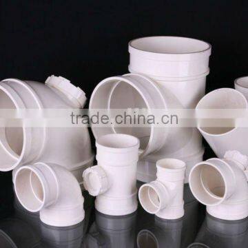 DIN8074 UPVC Fittings Tee, Elbow, Socket for Water or Drain Supply photo-4
