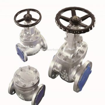 API 600 cast  steel gate, globe and check valve