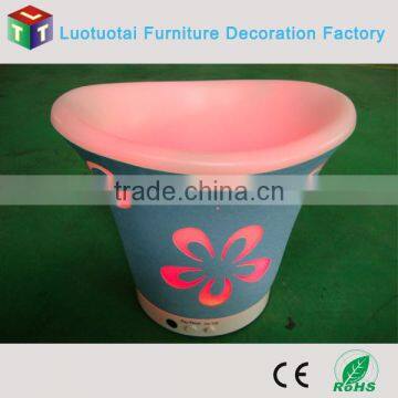 Rechargeable Battery Opertaed Luminouse Led Light up Ice Bucket photo-4