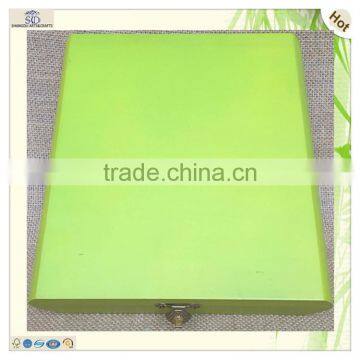 Small Colorful Round Corner Wooden Jewellery Packaging Box photo-5