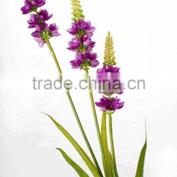 SJ1102028 Lavander Silk Flowers Factory Sell Directly 2 Branches Flower photo-5