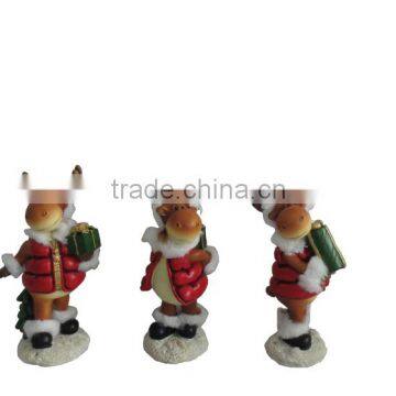 2014 New Handmade Resin Christmas Reindeers Gift for Sale photo-5
