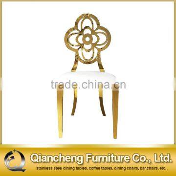 Rose Gold Wedding Chair Elegant Curves High Class Wedding Furniture photo-4