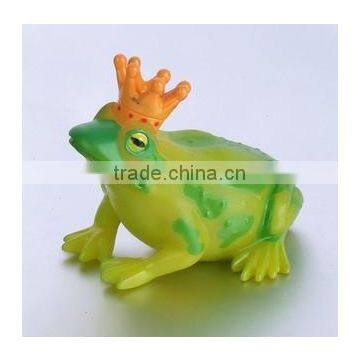 High quality PVC frog shape baby bath floating animal toy