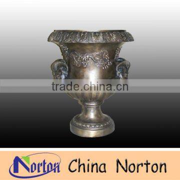 decorative garden bronze large flower pot NTBF-FL064S