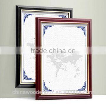 2016 handmade Wooden A4,A5,A3 certificate photo frame