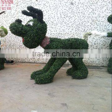 SJ20172542 Hot Sale Manufacturer Artificial Grass Japanese Cartoon Topiary Animal photo-3