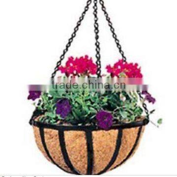 hanging basket with coco liner