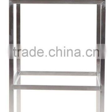 Factory Price Stainless Steel Frame Metal Type Chair Comfortable New Design High Bar Chair photo-5