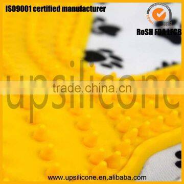 Fabric Massaging Dog Shampoo Brush With Silicone Pin photo-5