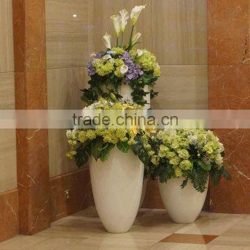 Gold FRP Planter Flowerpot photo-5