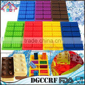 NBRSC Food Grade Silicone Ice Cube Tray Chocolate Mould Fun Kids Party Variety Color