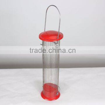 Garden Hanging Metal Mesh Bird Seed Feeder photo-3