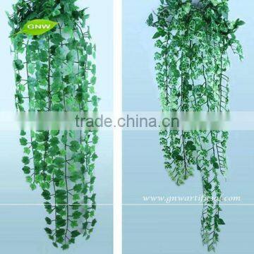 GNW FLV016 Hanging Green Fabric Artificial Vine Leaves for Sale