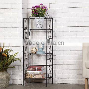 Wholesale antique metal flower pot rack 2017 hot selling products