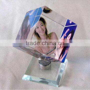 4 Sided Crystal Acrylic Magnetic Photo Frame photo-5