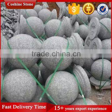 Paving Stone Polised G664 Car Parking Stop Ball Stone