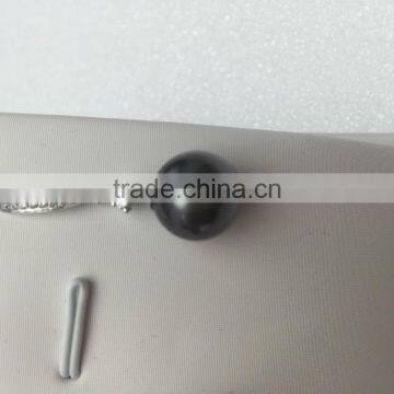 Black Tahitian Pearl Earrings photo-2