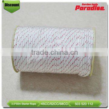 3.0mm*50m 3.0mm*100m Nylon Chainsaw Starter Rope photo-4