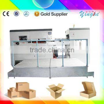 china run smoothly flatbed creasing die cutting machine