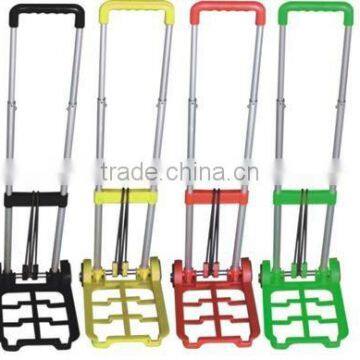 Foldable and portable luggage carrier