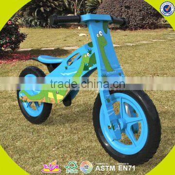 2017 Wholesale top fashion wooden boys balance bike W16C172