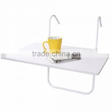 Universally Adjustable Outdoor Folding Balcony Hanging Table photo-3