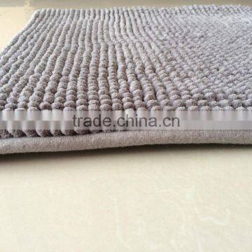 2016 Customized Chenille Bath Mat Anti Slip Bath Mat Non-slip Bathroom Floor Mat photo-5