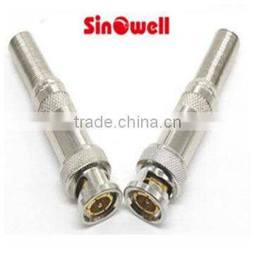 Cctv System Bnc Male Straight Solder Connector photo-2