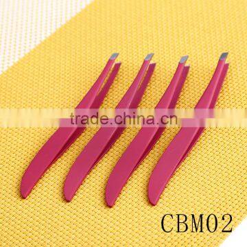 Newest Shape High Quality Beauty Salon Eyebrow Tweezer for Women photo-3