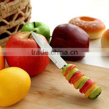 2015 Stainless Steel Fruit Shaped Handle Knife With pp Handle photo-2