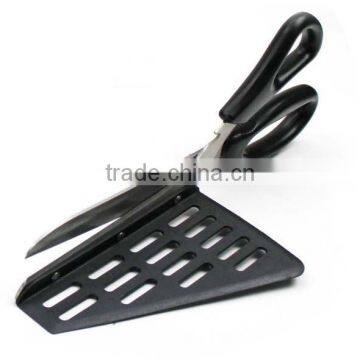 B2106 Multi-functional Stainless Steel Pizza Scissors Cutter Server