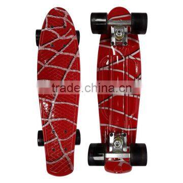 Hot Sale plastic 22 inch retro skateboard