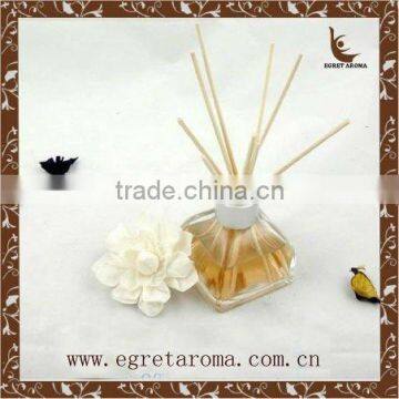 2015 New Arrival for Home Air Freshener Tent Shape Glass Diffuser Bottle With Rattan Sticks Reed Diffuser Glass Bottle photo-6