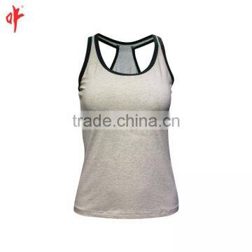 China Factory 100% Cotton Pedestrianism Outdoor Sports Vest for Sexy Ladies photo-2