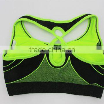 2016 Fashionable Style Sports Bra for Ladies/high Elastic Sports Bra photo-2