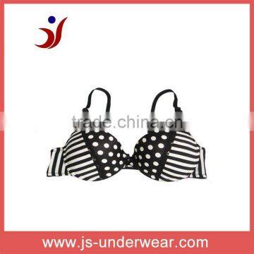 hot sell lady underwire bra coobie bra push up bra