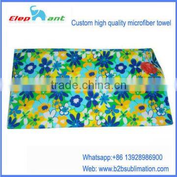 Microfiber promotional customising photo printed towels