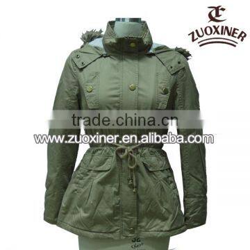 newest stylish winter cotton long jackets for women