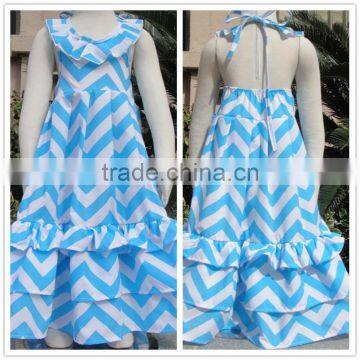 wholesale childrens boutique clothing fancy baby girls maxi dress