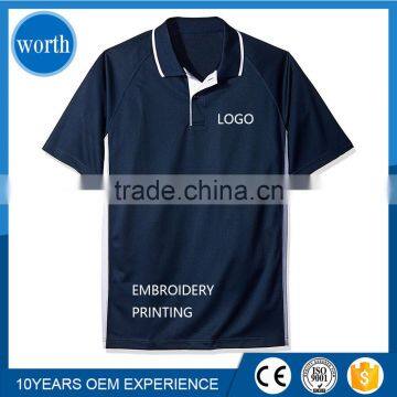 Polo Shirts Customized Logo Print Men Style