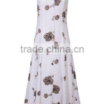 ladies floral fashion dress women's chiffon dress chiffon evening dress