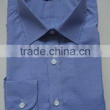 2014mens small check shirts with long sleeves and one chest pocket MC01